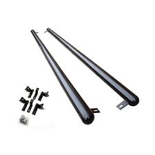 Black Side Bars with Rounded