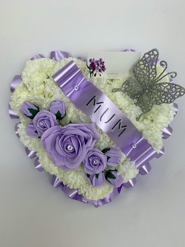 Heart silk artificial - silk,