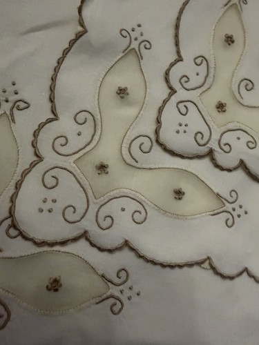 Set vintage madeira linen - set, 12