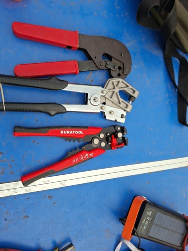 Three specialized hand - hand, tools