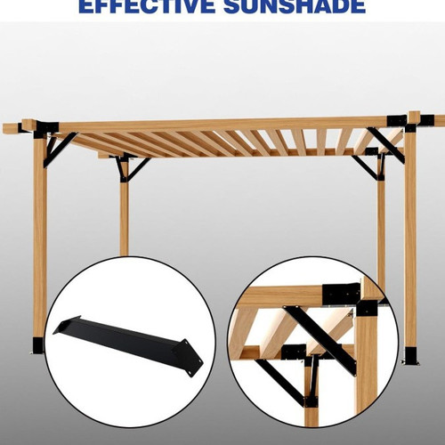 2pcs gazebo triangle - triangle, support