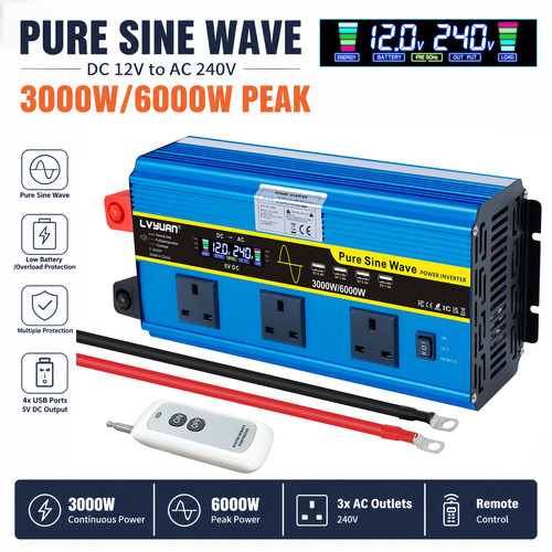 Pure sine wave - pure, power