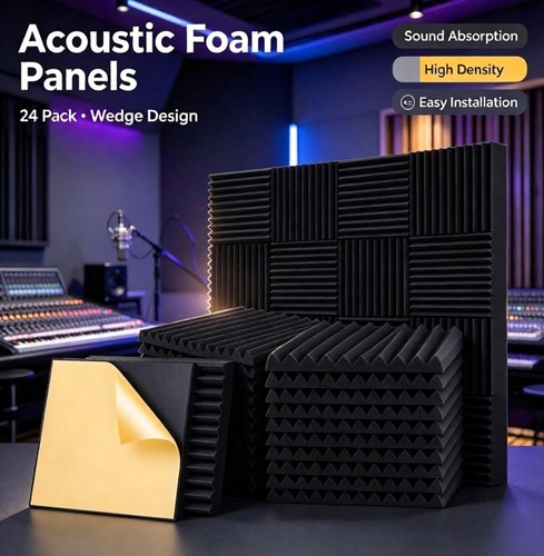 Pack acoustic foam - 24,