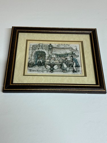 Anton pieck signed vintage - pieck,