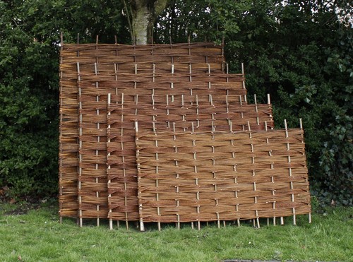 Willow fence panel hurdle - fence,