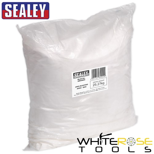 Sealey blasting soda 25kg - 25kg, bag
