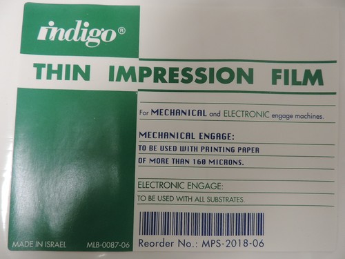 Pack thin impression - 10,