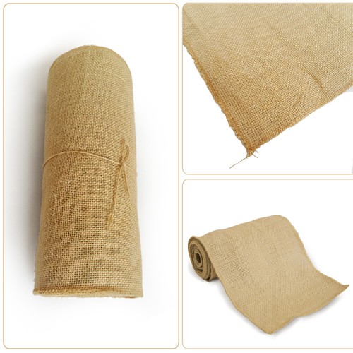 Tts 33ft hessian roll fabric - tts,