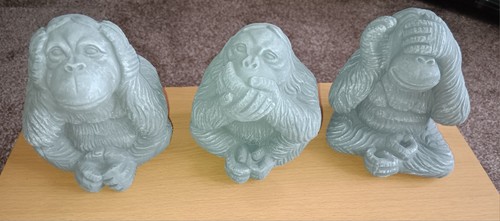Outdoor garden statues set - statues,