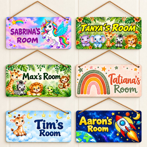 Personalised kid bedroom - personalised,