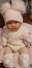 Soooo Cute Weighted Berenguer 18” Baby Doll Soft Body. Hello World Outfit.