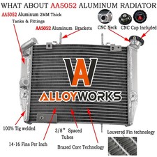 Aluminium Radiator for Triumph