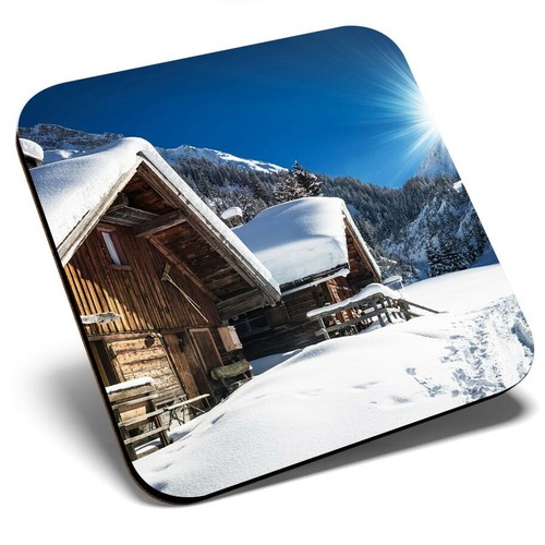 Square single coaster ski - coaster,