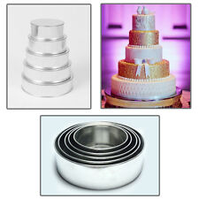 5 Tier Round Multilayer Wedding Cake Tins