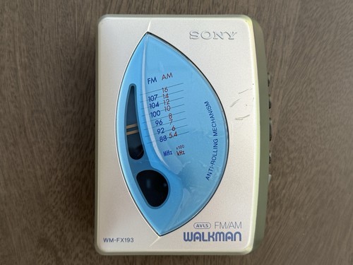 Sony walkman fx193 radio - walkman, wm-fx193