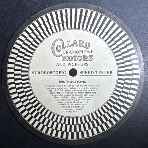 Vintage collaro stroboscopic - vintage,