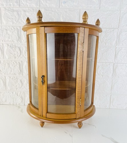 Vintage wooden shelf - vintage, curved