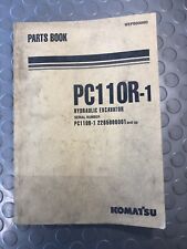 KOMATSU PARTS BOOK PC110R-1 HYDRAULIC EXCAVATOR REF: WEPB000600