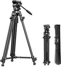 SMALLRIG Lightweight Carbon Fiber Video Tripod Kit with Step-Less Damping 4420