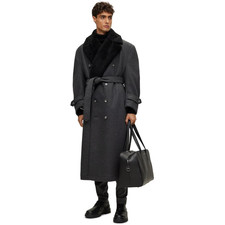 Hugo Boss Overcoat Mens UK 50
