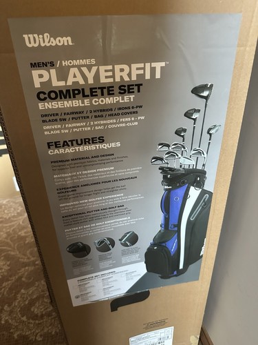 Wilson playfit mens set - set, full