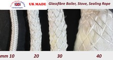 Stove Rope Boiler & Wood burning Stove Rope UK Made Cut to Length by the metre