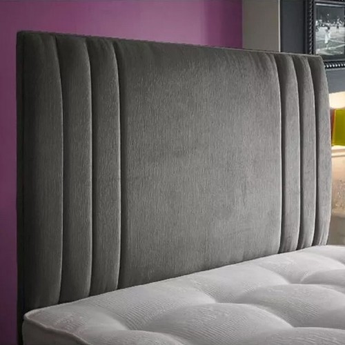 Plush fabric headboard padded - plush,