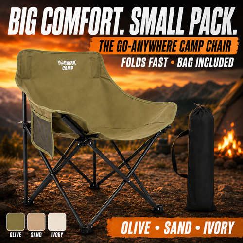 Portable folding camping chair - portable,
