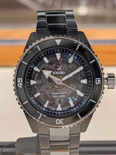 Rado captain cook 43mm - rado,