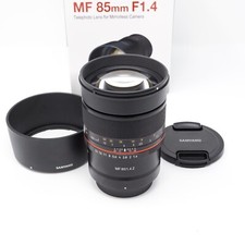 Samyang 85mm f/1.4 Prime Lens