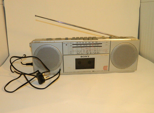Vtg sony boombox cfs 2000l - boombox, cfs-2000l