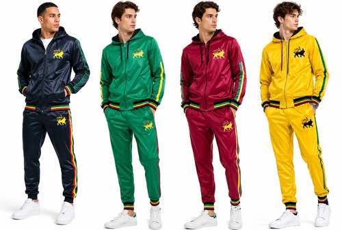 Men tim shiny tracksuit - men's, set