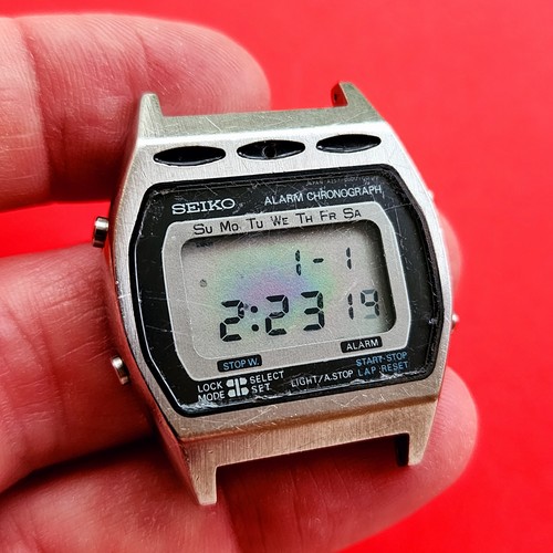 Seiko alarm chronograph watch - seiko,