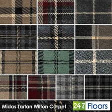 Midas Tartan Wilton Carpet