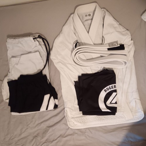White roger gracie - white, gi