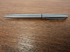 Vintage Brushed Steel Parker