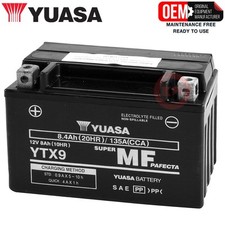 Yuasa Original Sealed Battery YTX9-BS For Suzuki GSX-R 600 1994-1995