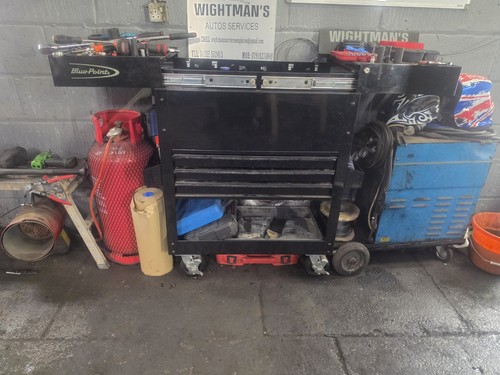 Blue point roll cart tool - blue,