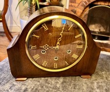 Vintage Smiths Oak Mantel