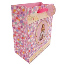 Holy Communion Gift Bag 23cm x 18cm Religious - Symbolic Praying Girl C50205