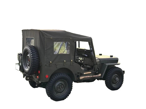 Canvas soft top for willys - top,