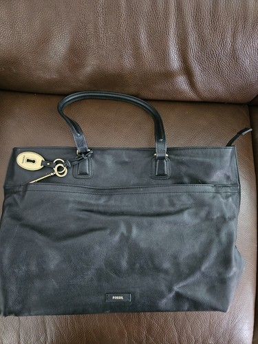 Fossil leather bag large - fossil,