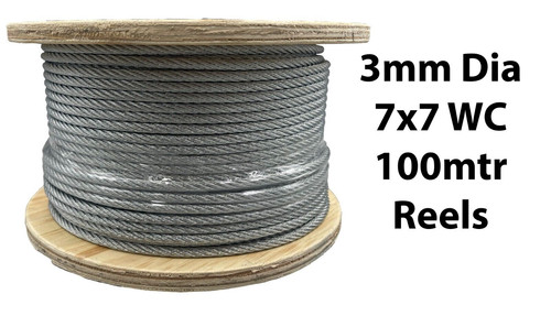 Galvanised steel wire rope - steel,