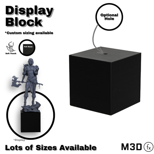 Display block miniature scale - display,