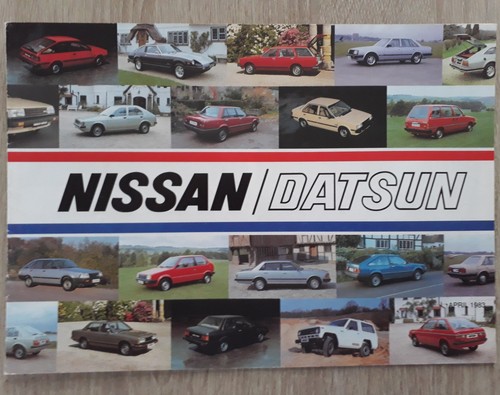Datsun nissan range - range, brochure
