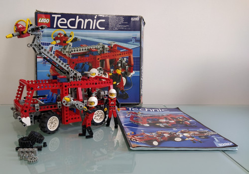 Lego technic 8280 fire - 8280, engine