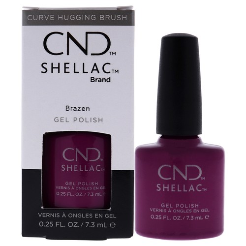 Shellac nail color brazen - brazen, by