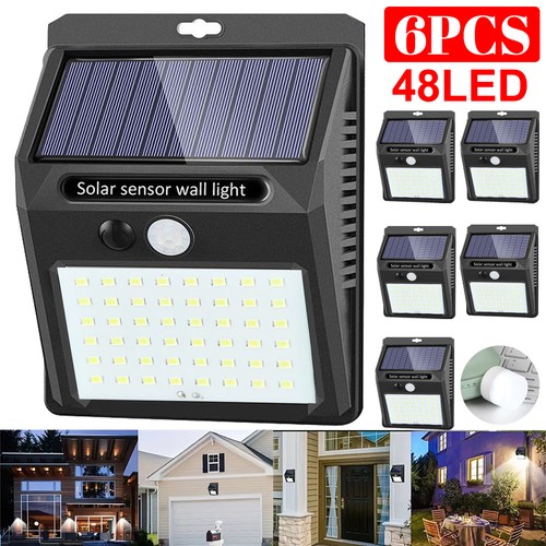 6pack solar sensor led - solar, flood