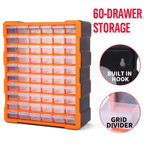 Multi drawers parts - parts, organiser