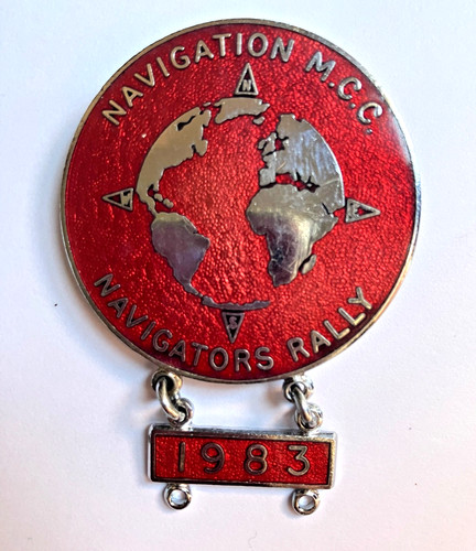 Motorcycle rally badge - motorcycle,